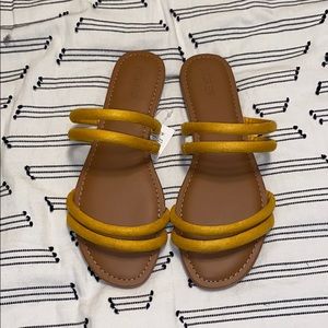 J Crew Factory Seaside slide sandals